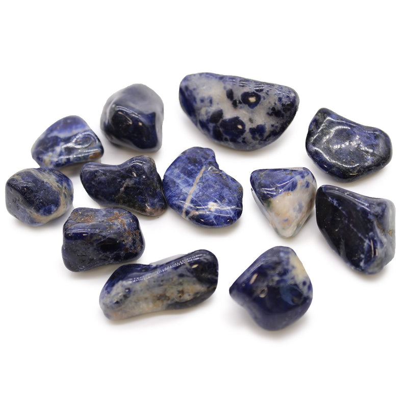 Medium African Tumble Stones - Sodalite - Pure Blue product image