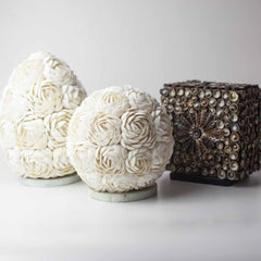 Boho Sea Shell Lamp - Rose Globe - 15cm product image 4