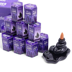 Pack of 10 Masala Backflow Incense - Lavender product image 2