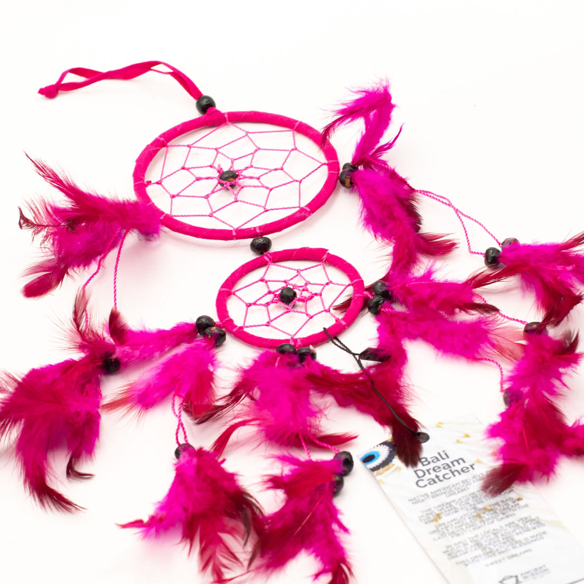 Bali Dreamcatchers - Medium Round - Turq/Pink/Purp product image 6