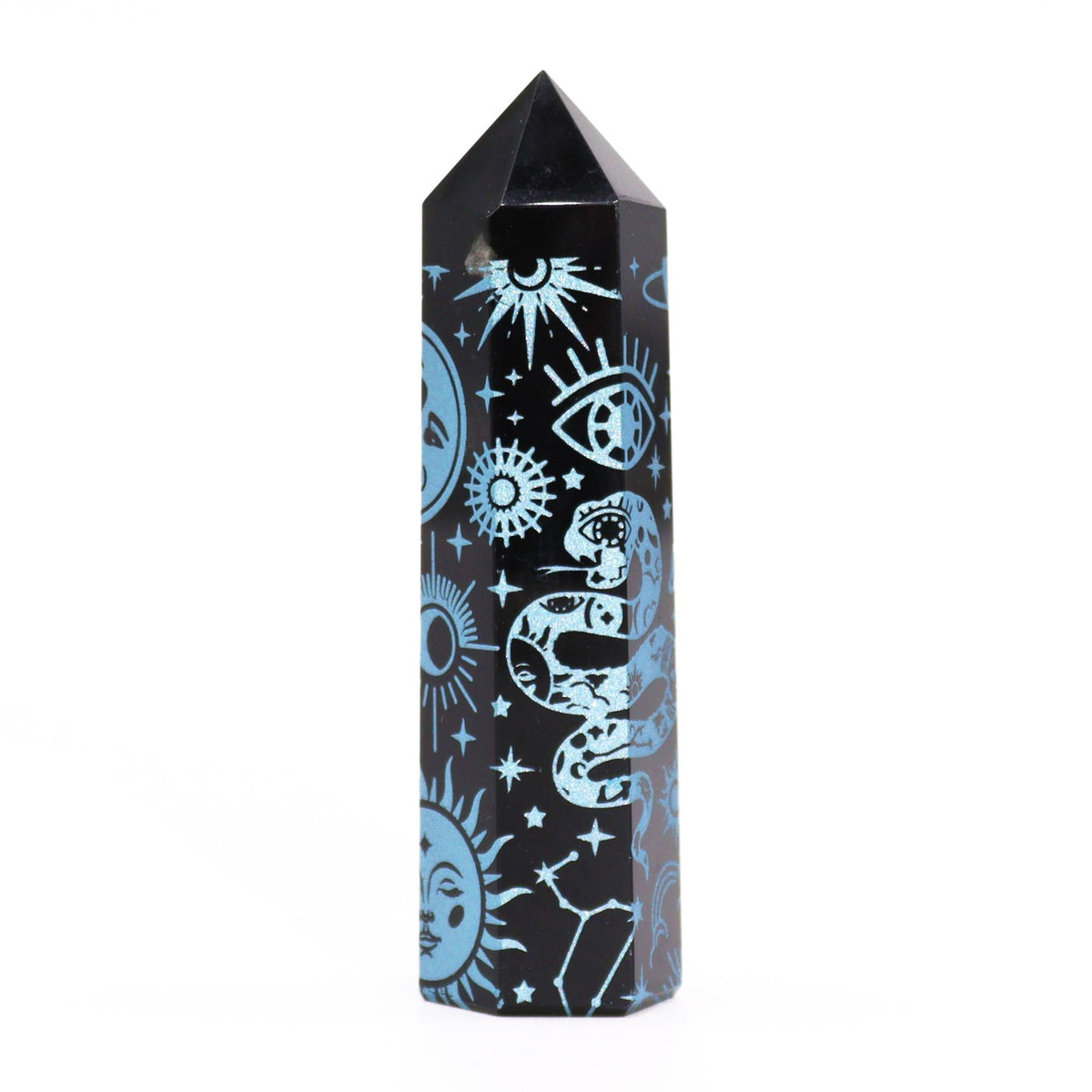 Black Obsidian Point - Mystic Story - Sky Blue - product image 5