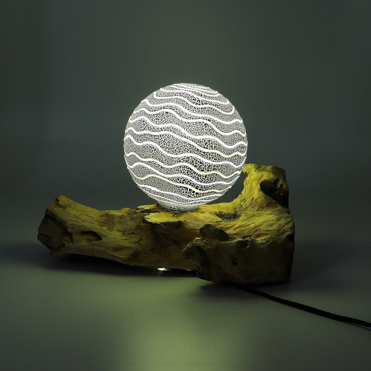 DriftGlow Lamp Grey Luna Shade product image 4