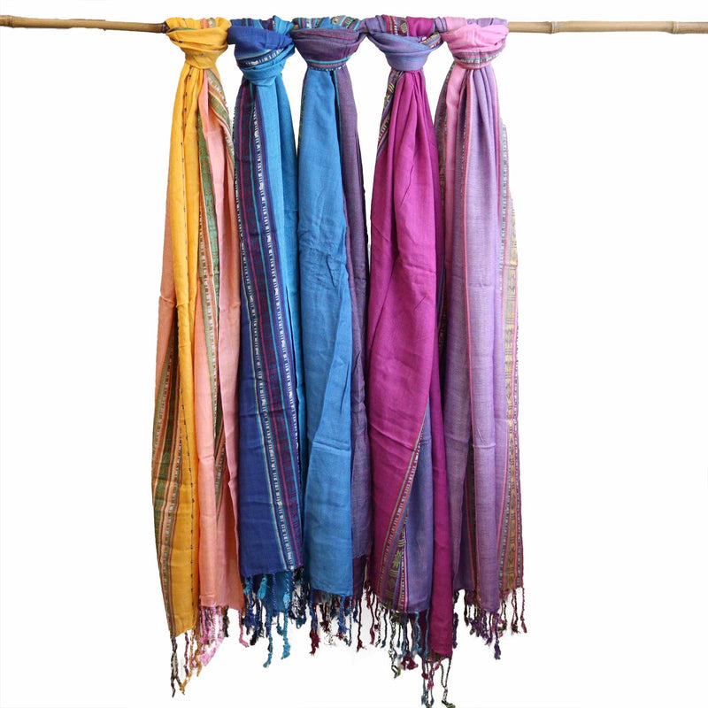 Varanasi Scarves - 22x72cm - Tantric Turquoise product image