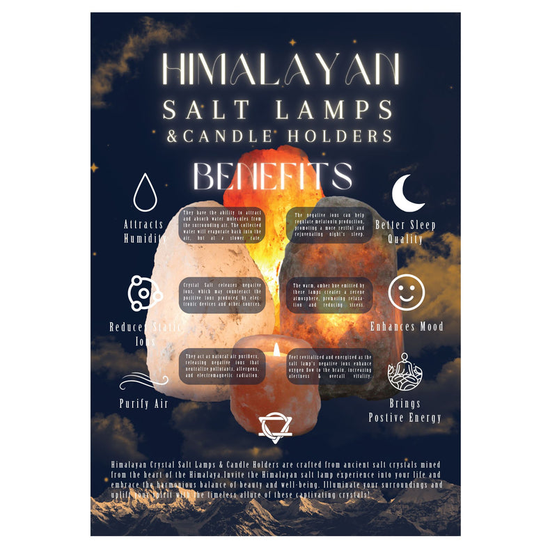 Salt Lamp Information Sheet product image