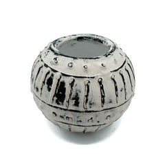 Greek Bubble Clay Plant Pot - Cream 10cm product image 3