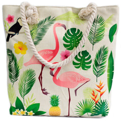 Rope Handle Bag - Flamingo & More product image 3