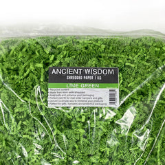 SizzlePak Shredded paper - Lime Green (1KG) product image