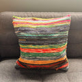 Rag Rug Cushion Covers - Natural Greens product image