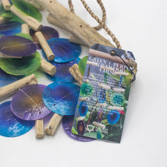 Green & Purple Driftwood Chime product image 3
