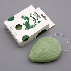 Teardrop Konjac Sponge - Green Tea - Protective product image 3