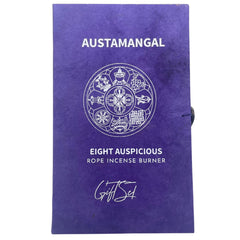 Rope Incense and Silver Plated Holder Set - Astamangal product image 6