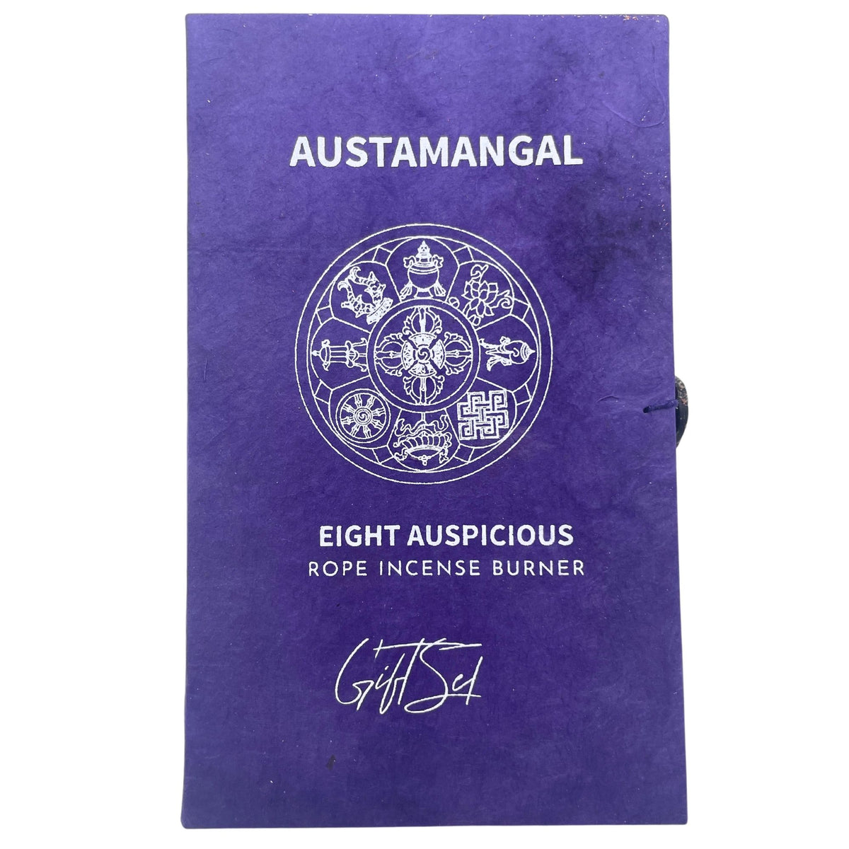 Rope Incense and Silver Plated Holder Set - Astamangal product image 6