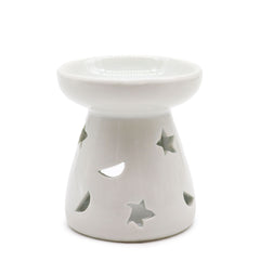 Sm Classic White Oil Burner - Moon & Star product image 3