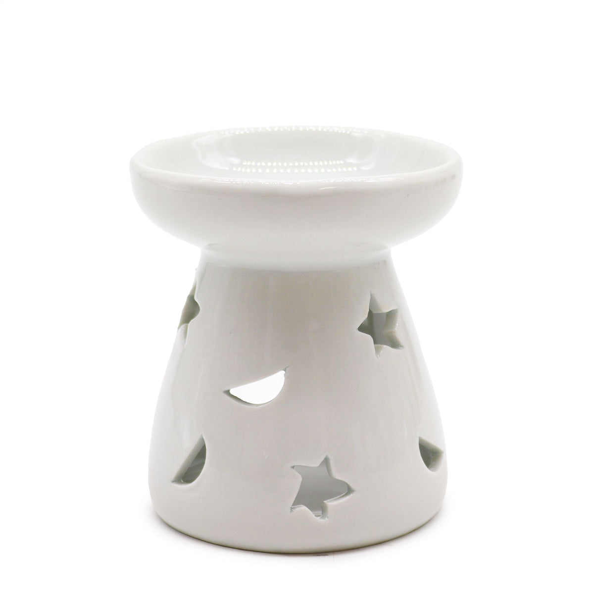 Sm Classic White Oil Burner - Moon & Star product image 3