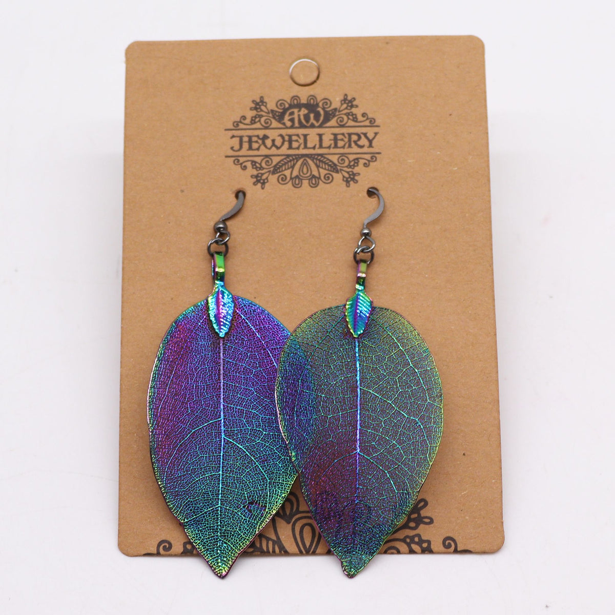 Earrings - Bravery Leaf - Multicoloured product image 2