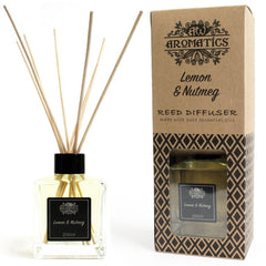 200ml Lemon & Nutmeg Essential Oil Reed Diffuser product image 6