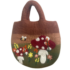 Mushroom Garden Felted Bag product image 3
