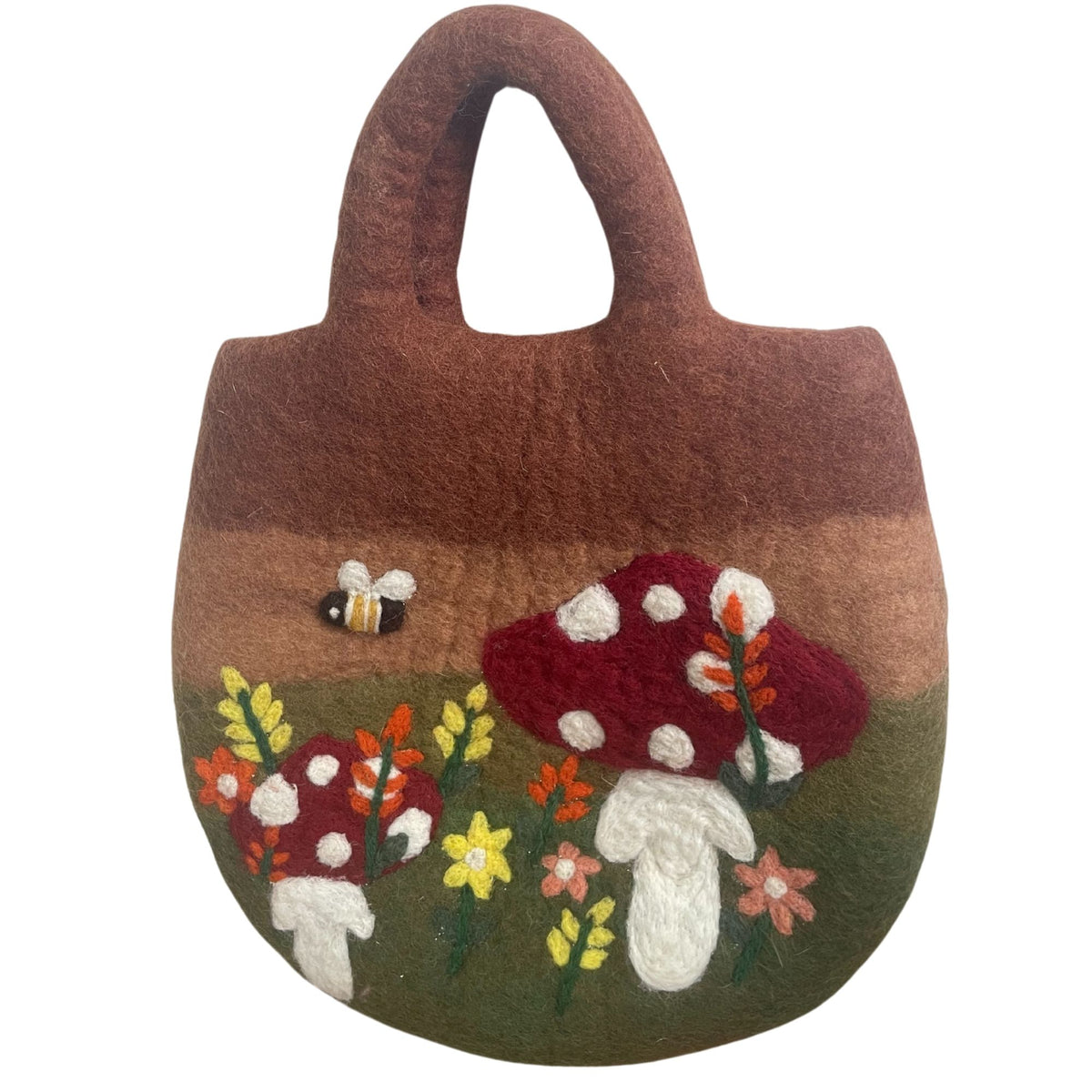 Mushroom Garden Felted Bag product image 3