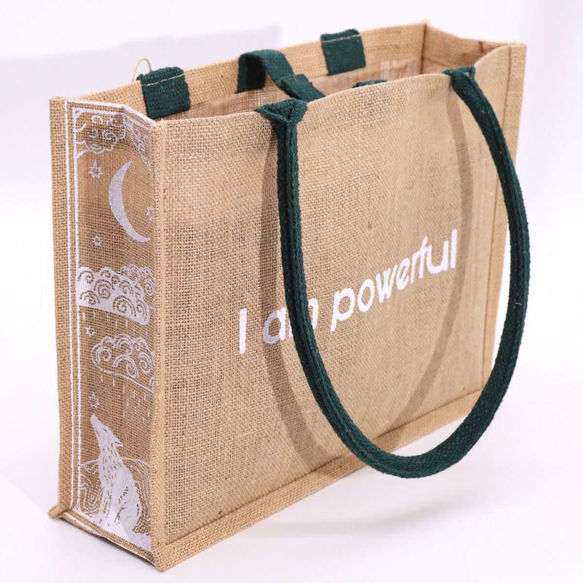 Hop Hare Jute Big Bag - I am Powerful product image 4