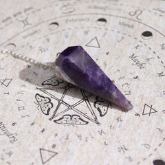 Ancient Witch Spell Incense - Seduction - Amethyst Pendulum product image 3