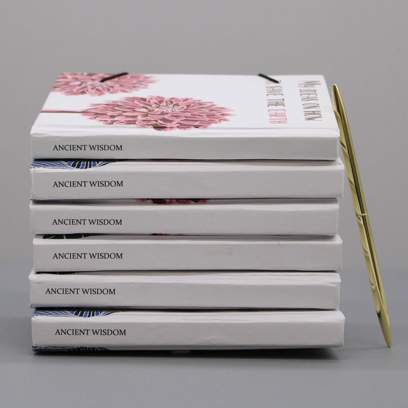 Notebook with strap - Flowers in the same garden product image