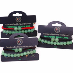 Gemstone Double Power Bracelets- Jade product image 2