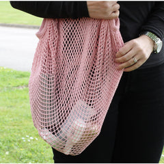 Pure Cotton Mesh Bag - Natural product image 4