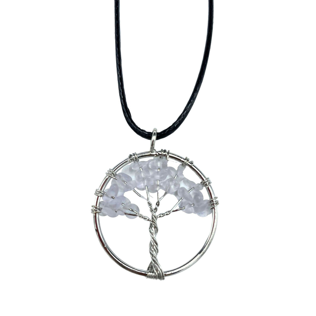 Tree of Life Pendant - Rock Crystal product image