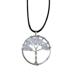 Tree of Life Pendant - Rock Crystal product image