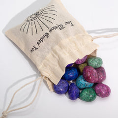 Bulk Treated Indian Dalmation- 1kg (aprox. 70 stones) product image 3