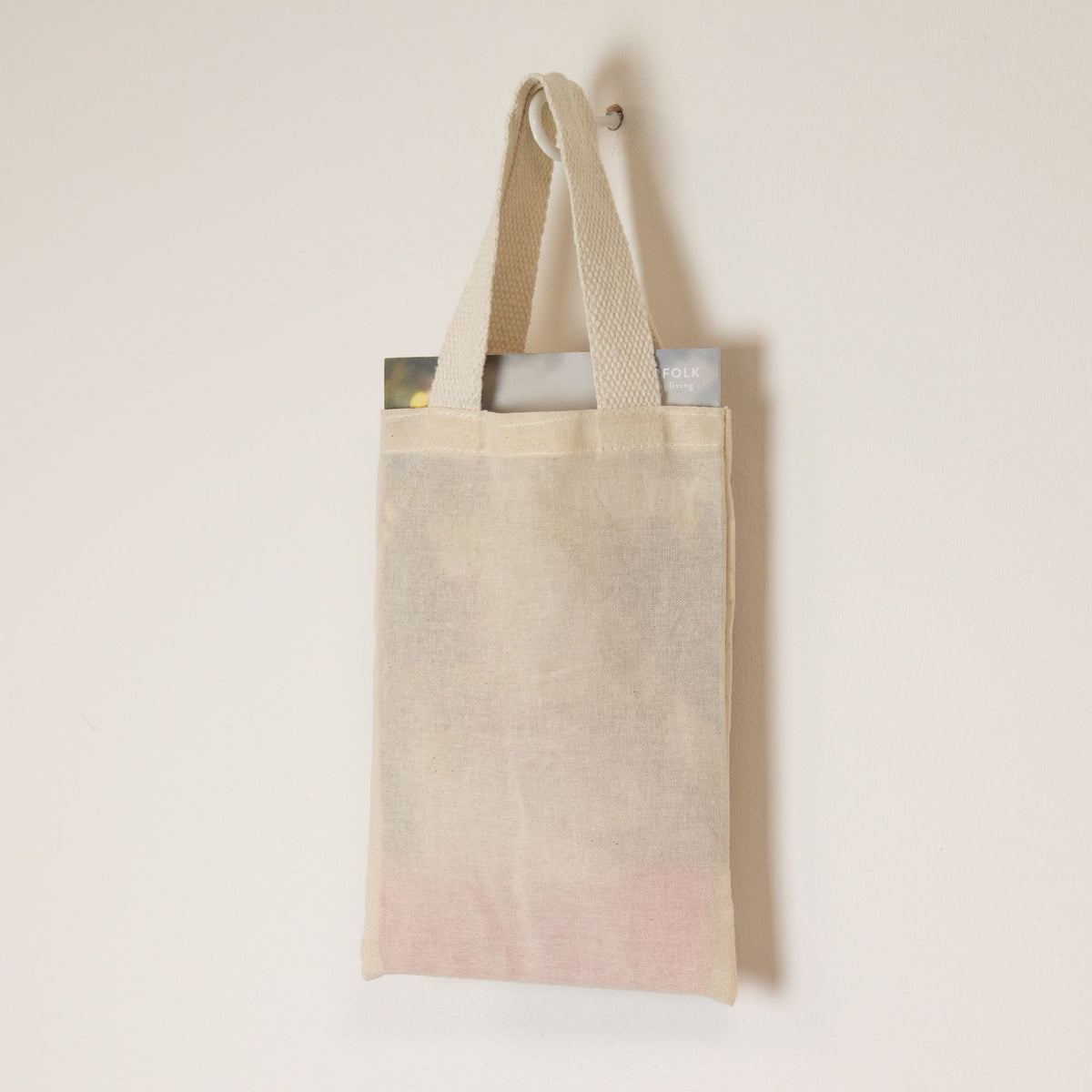 Nomad Sari Iconic Mini Gift Tote Bag - Unprinted- (25x18cm) - Natural 4oz product image 3
