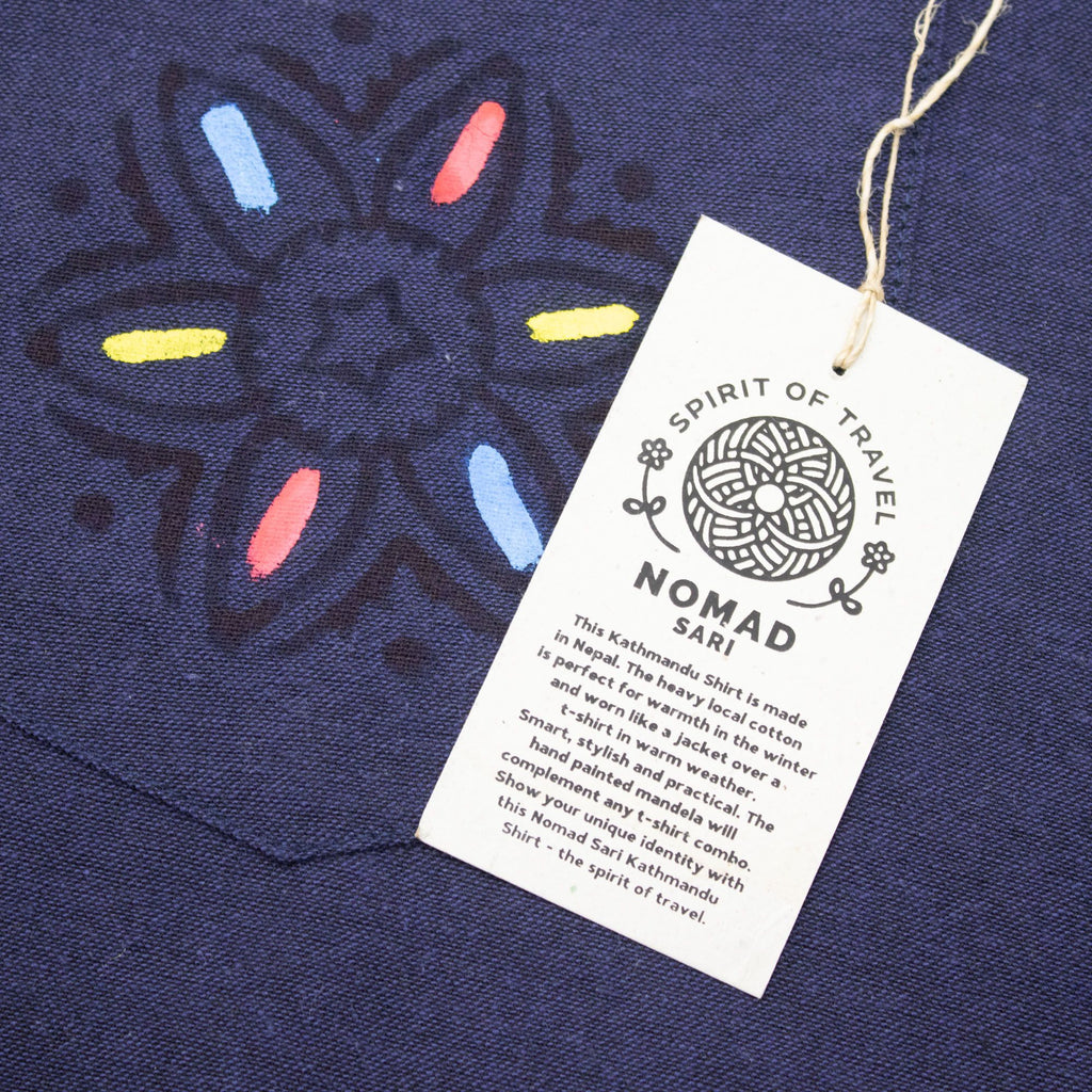 Nomad Sari Kathmandu Shirt - Indigo - XL product image 6