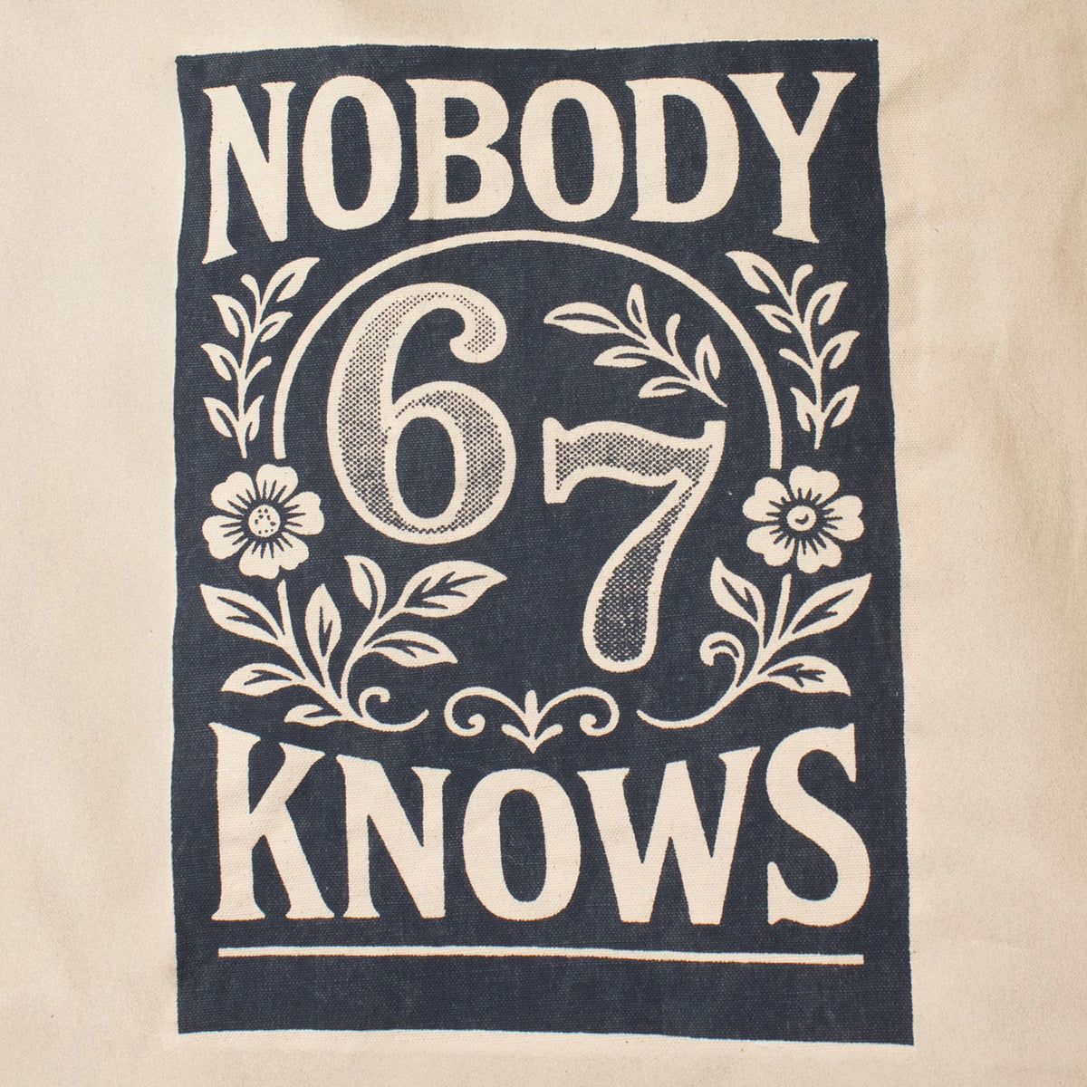 Nomad Sari Iconic Toni Tote Bag - Nobody Knows 67 - Natural 10oz product image 6