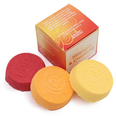 Chakra Bath Fizz - Small box - Strength & Creativity product image 2