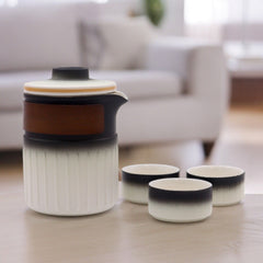 Travel Ceramic Teapot Set - Three Friends - Travel Pack product image 4