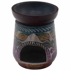 Large Soapstone Oil Burner 13x10cm - Elephant - Five Colours product image 3