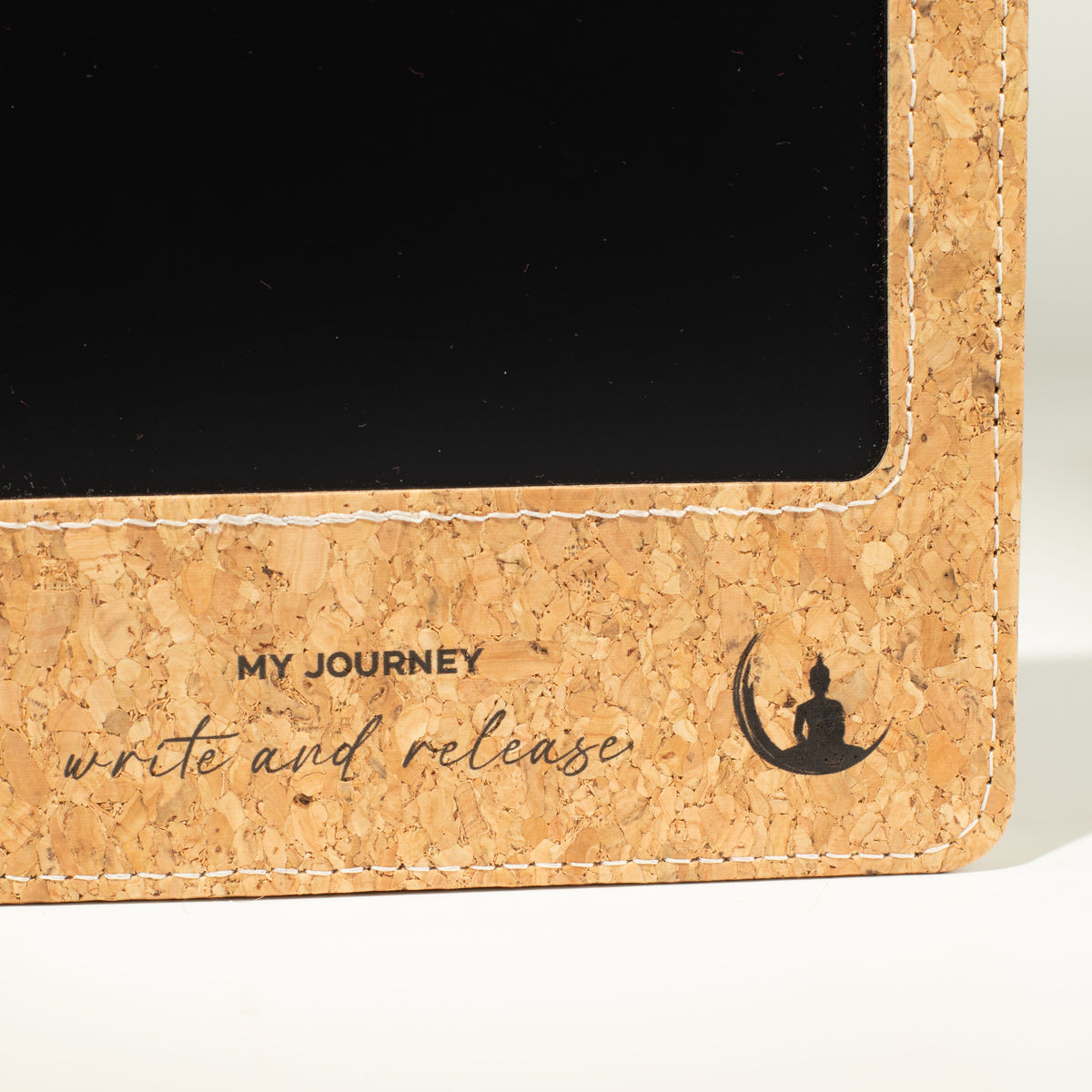 A5 Intention Note Book - LCD Wipe Screen - Cork Leather Effect - 80 Leafs - product image 13