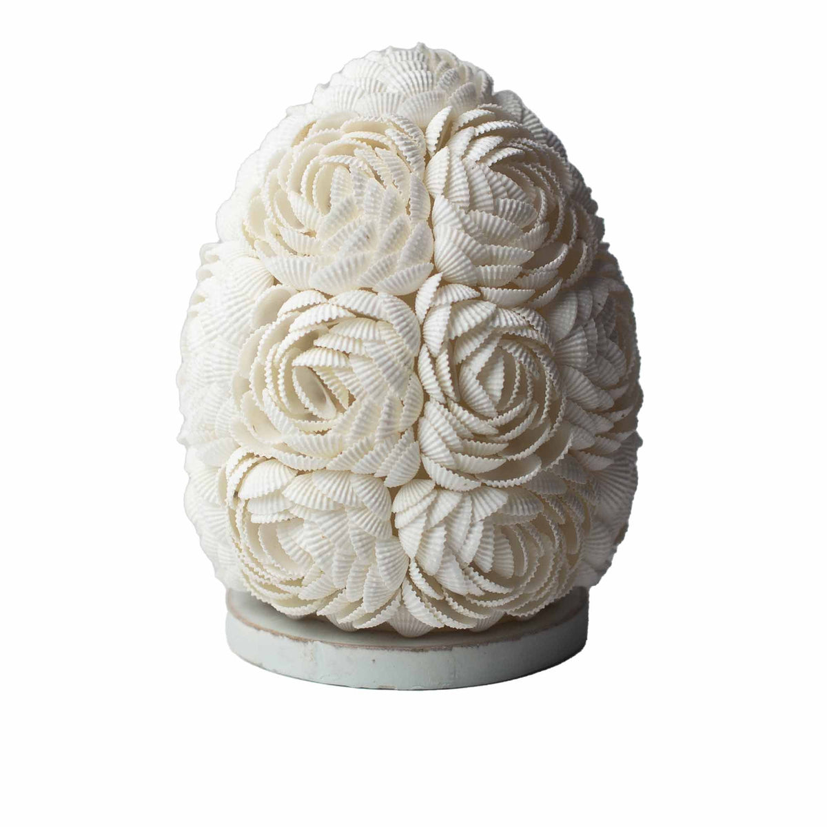 Boho Sea Shell Lamp - Rose Oval - 15cm product image