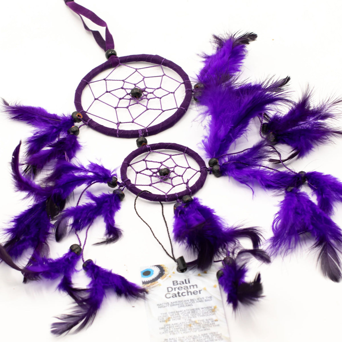 Bali Dreamcatchers - Medium Round - Turq/Pink/Purp product image 7