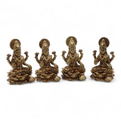 Brass Miniature Gods - Laxmi (52gms) - 49mm product image 7