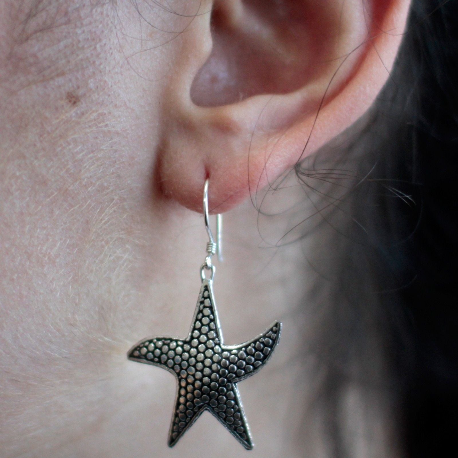 Silver Earrings - Star Fish product image
