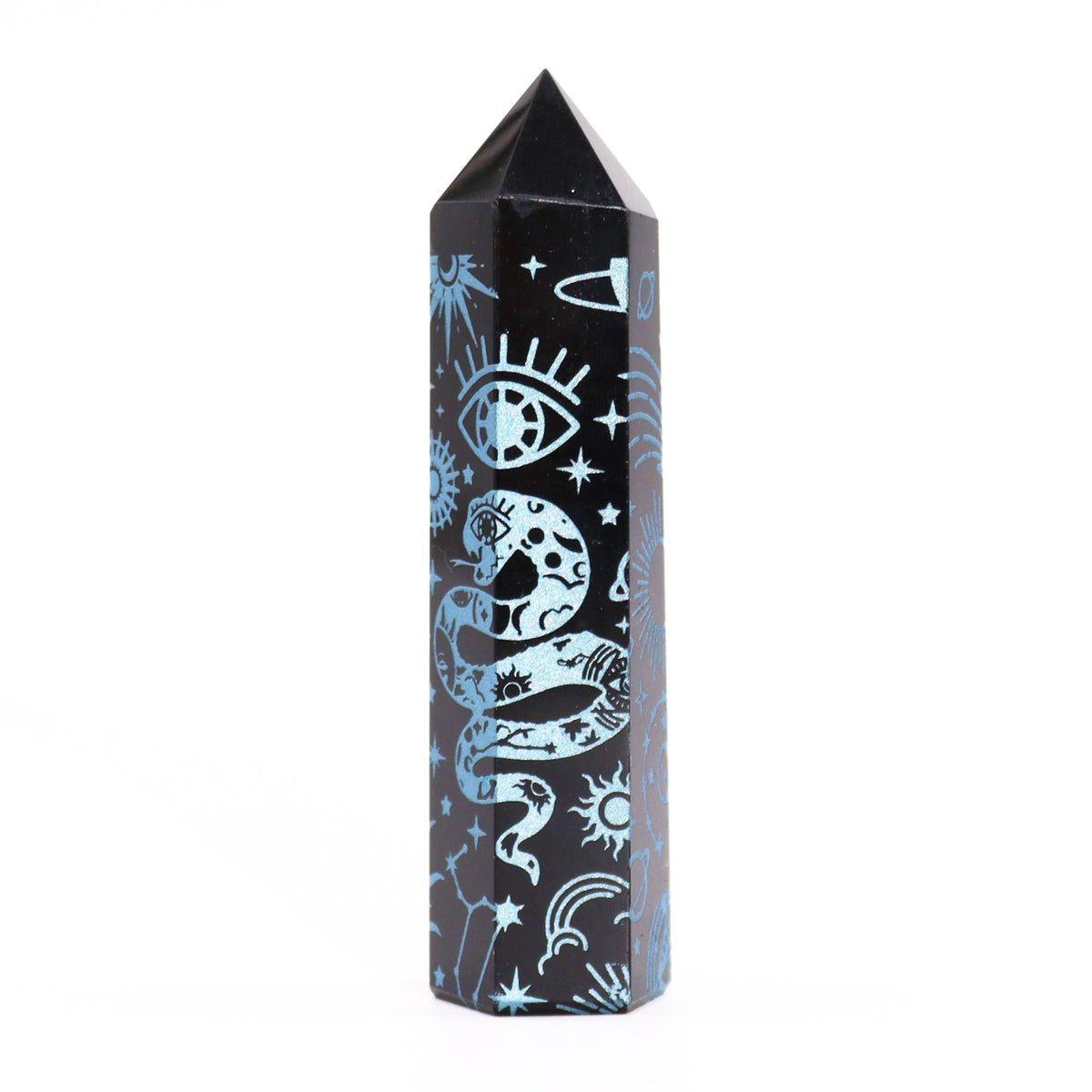 Black Obsidian Point - Mystic Story - Sky Blue - product image 4