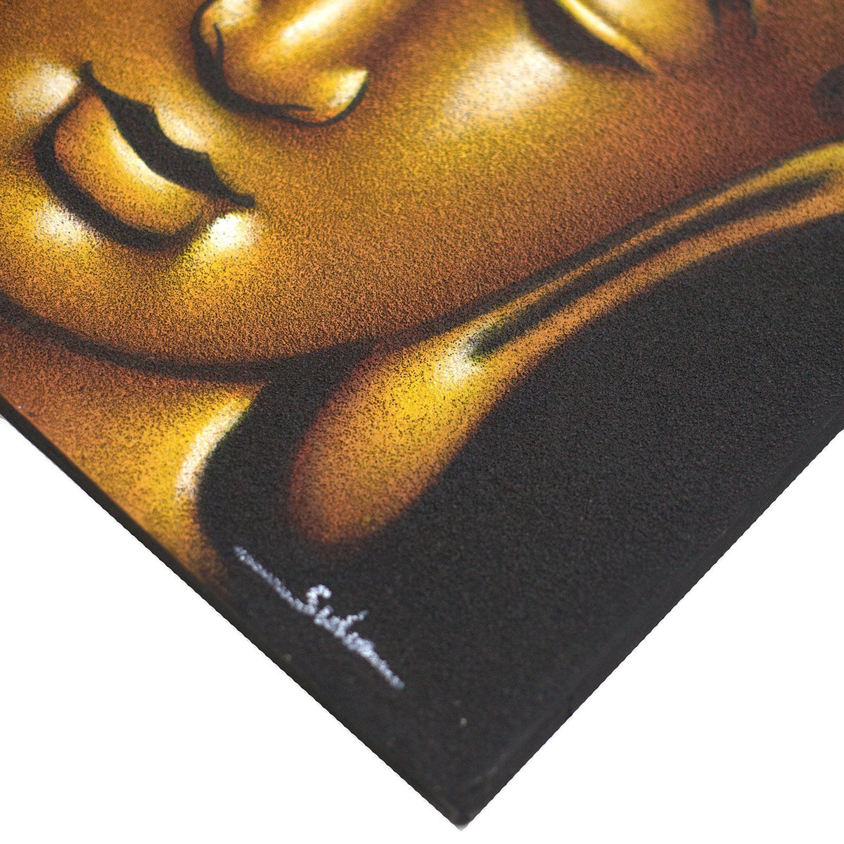 Buddha Painting - Gold Sand Finish product image 5