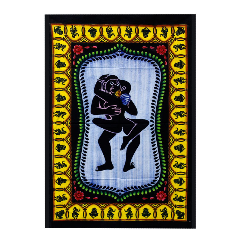 Handbrushed Cotton Wall Art - Kamasutra product image