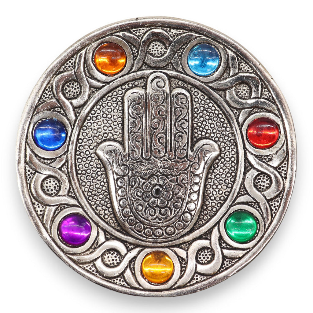Seven Chakra Hamsa Incense Holder product image 4