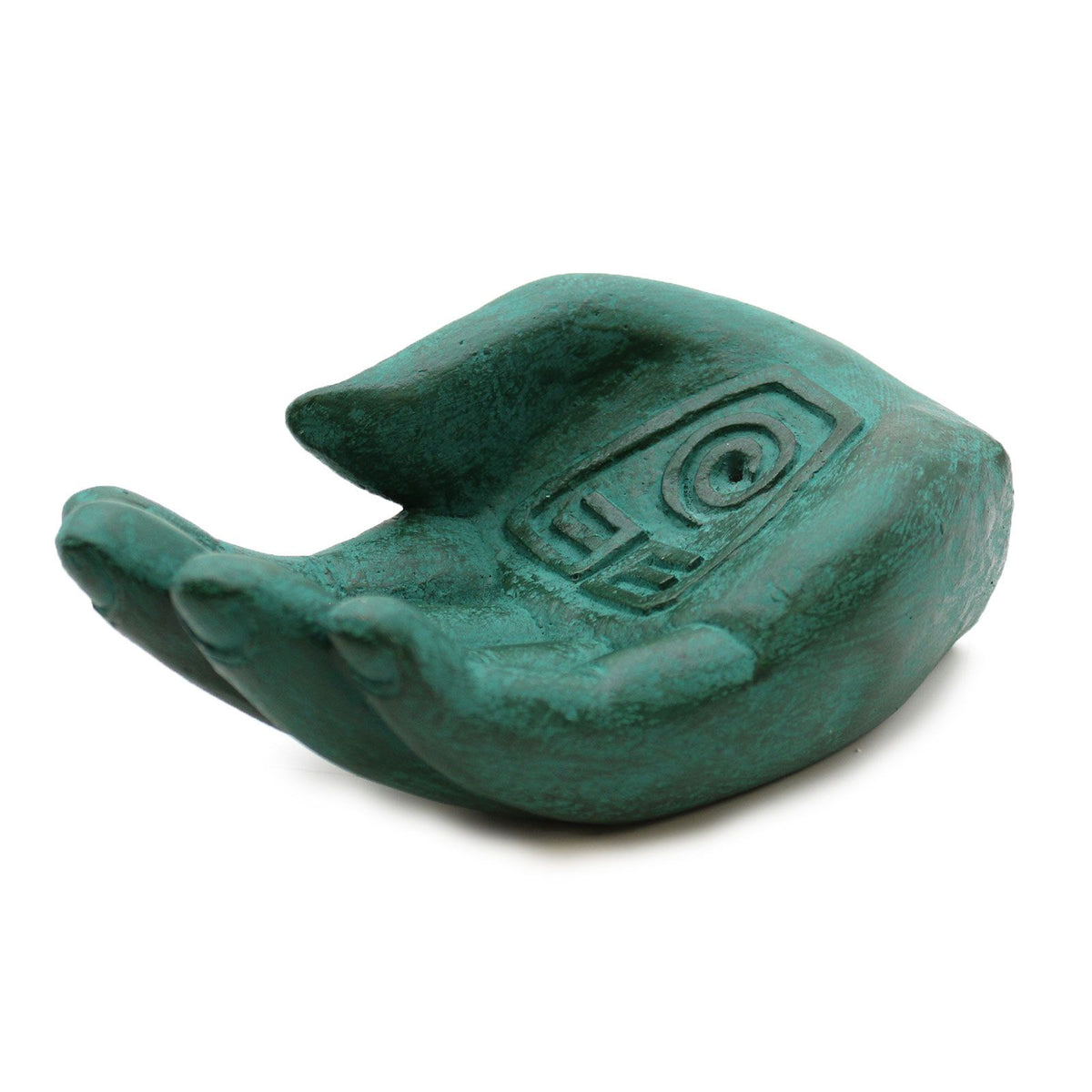 Hand Incense Burner - Earth Protect (green) product image 2