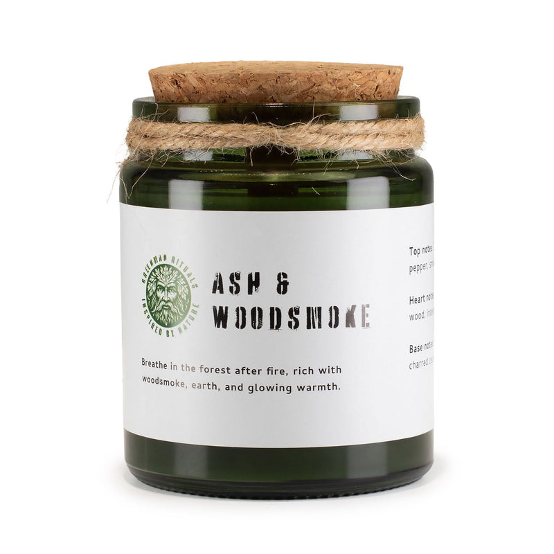 Greenman Woodwick Soy Candle - Ash & Woodsmoke product image