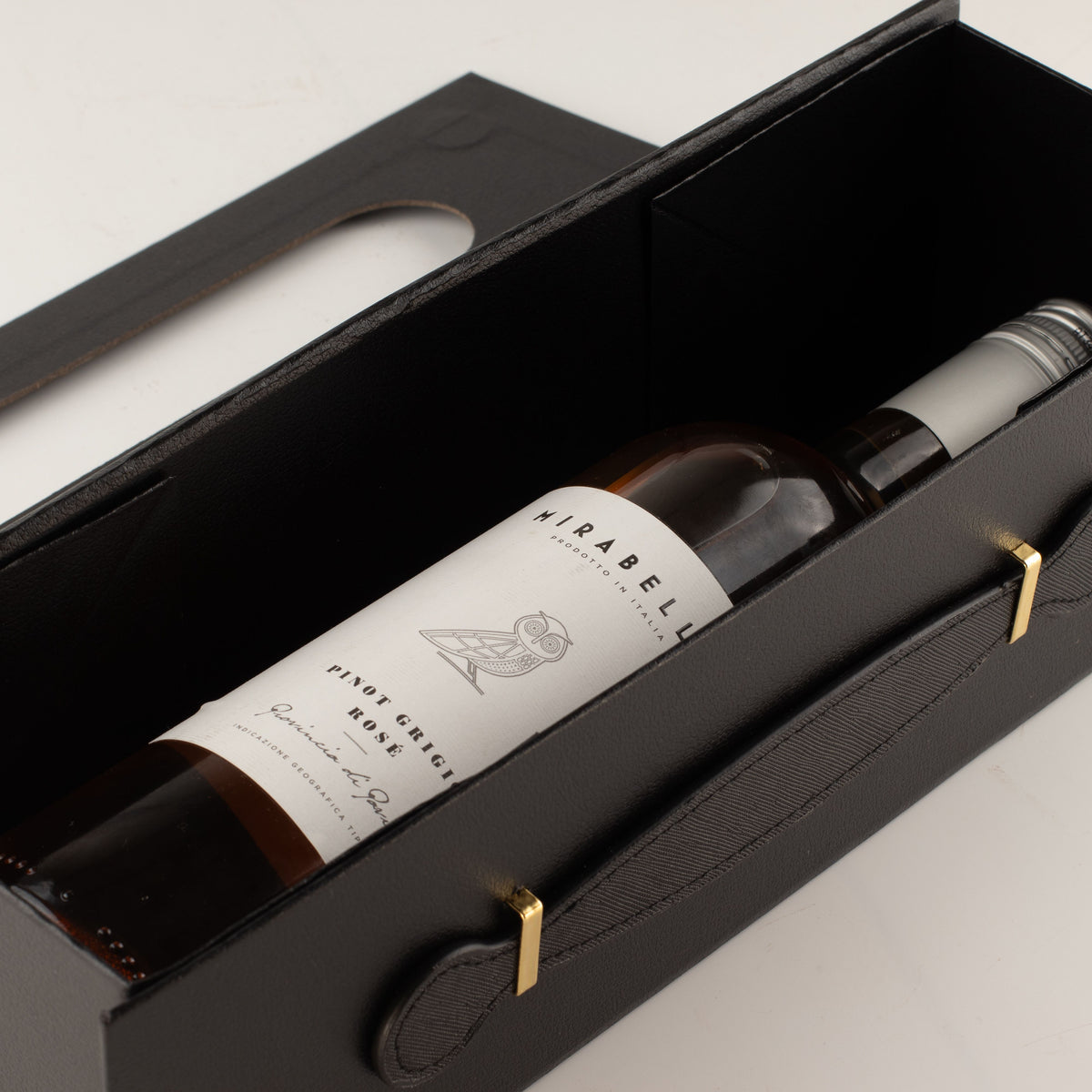 Flat Pack Gift Box - Wine Box Shape (33.5x10x10.5cm) - Black - product image 4