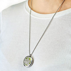 Aromatherapy Jewellery Necklace - Hamsa Chakra - 30mm product image 6