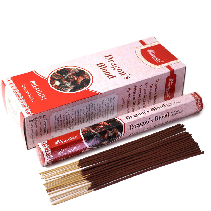 Aromatika Charcoal Free Hex Incense - Dragons Blood product image